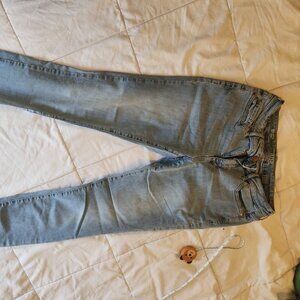 a.n.a. Women's Mid-Rise Skinny Ankle Jeans - Size 10 TALL